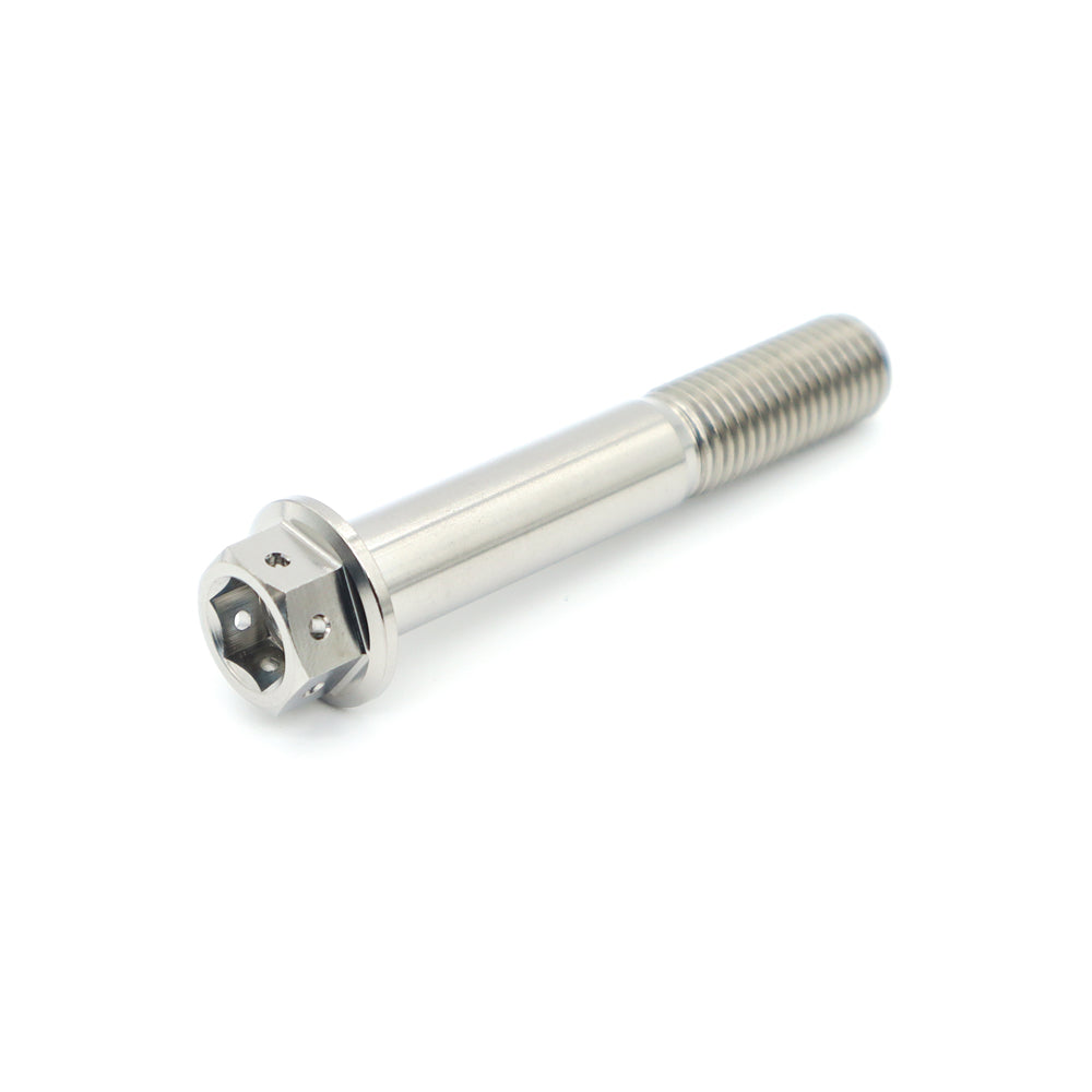 Titanium Dualdrive Flange Hex Bolt M10×60mm (1.25)