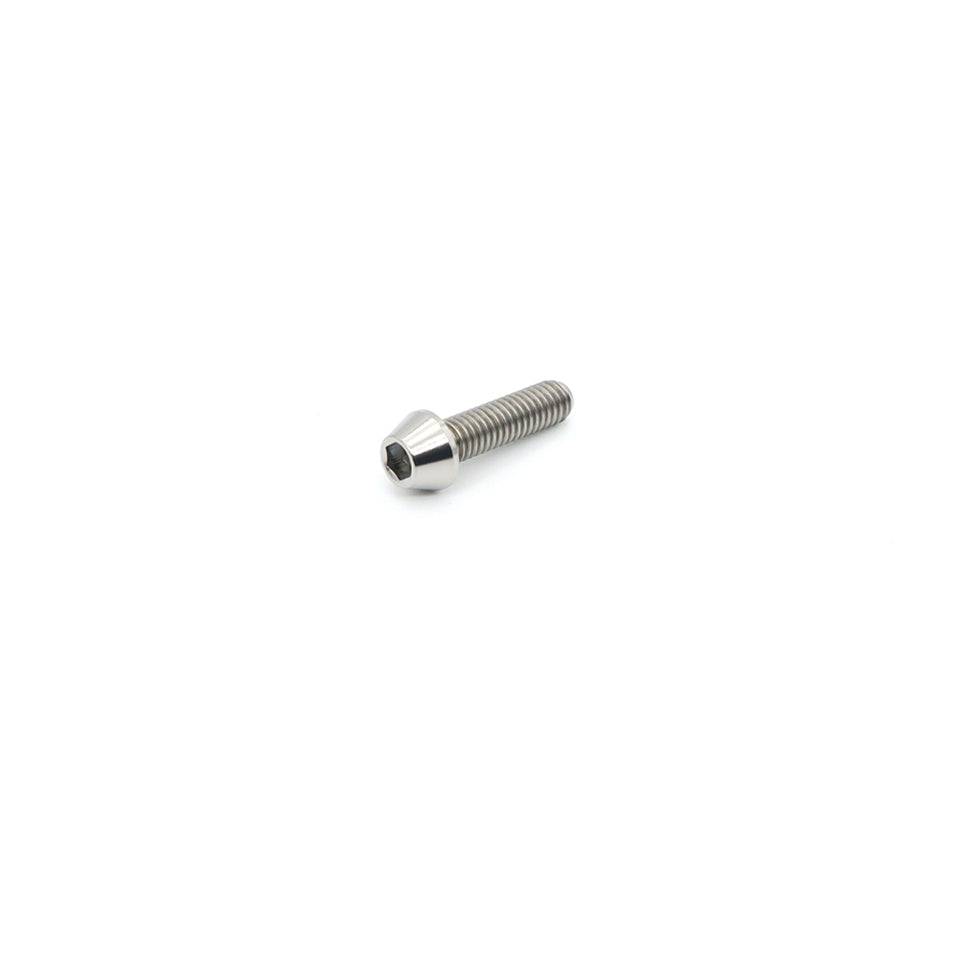 Titanium Taper Socket Cap Bolt M3×15mm (0.5)