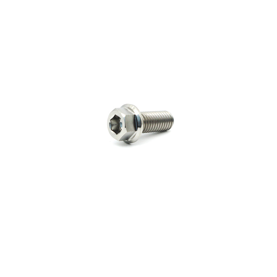 Titanium Dualdrive Flange Hex Bolt M8×20mm (1.25)