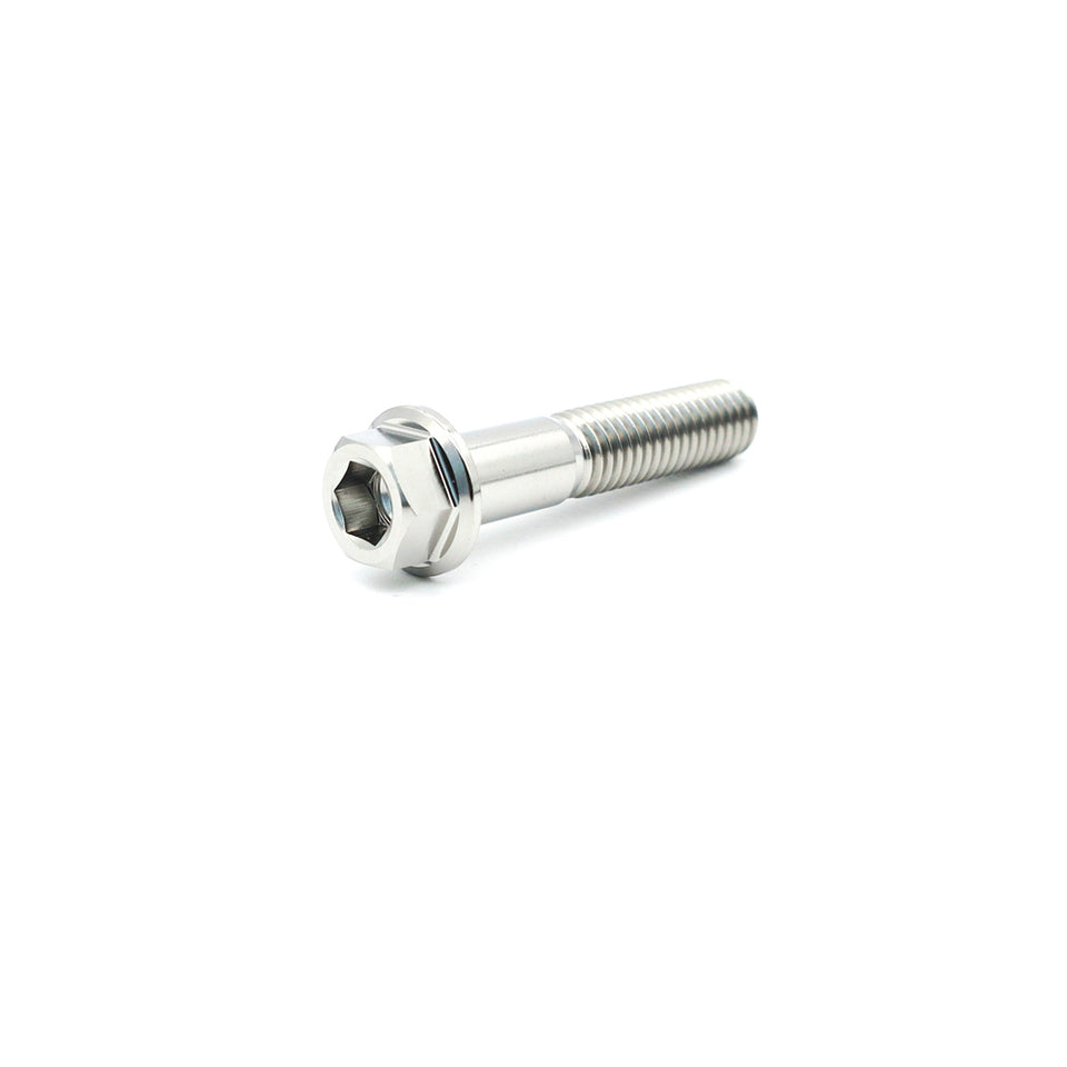 Titanium Dualdrive Flange Hex Bolt M8×40mm (1.25)