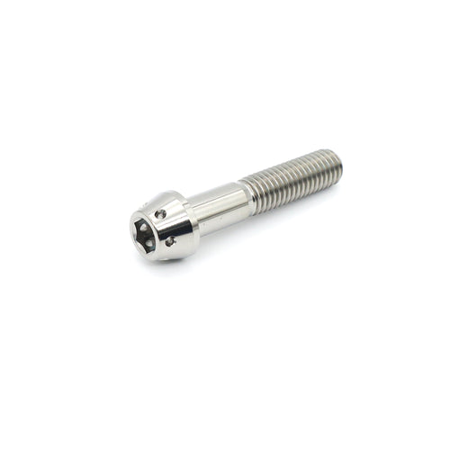 Titanium Taper Socket Cap Drilled Bolt M8×45mm (1.25)