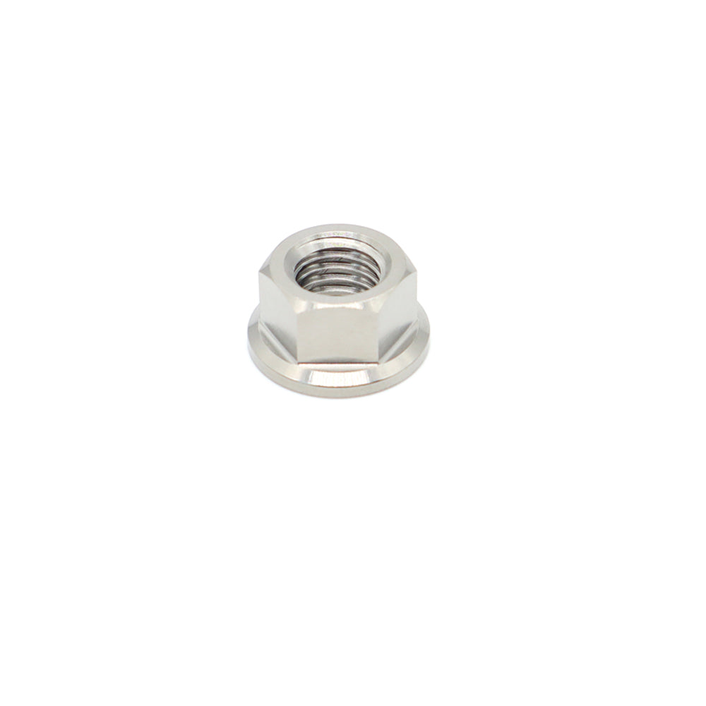 Titanium Flange Hex Nut M10 (1.25)