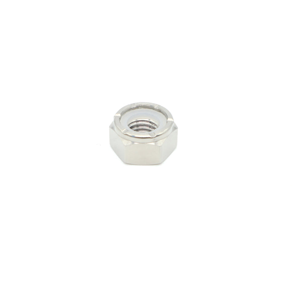 DIN985 Titanium Hex Flange Nyloc Nut M10 (1.5)