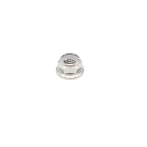 Titanium Flange Nyloc Nut M10 (1.5)