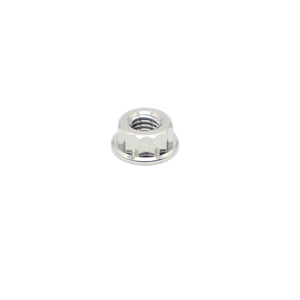 Titanium Bi-hex Flange Nut M6 (1.0)